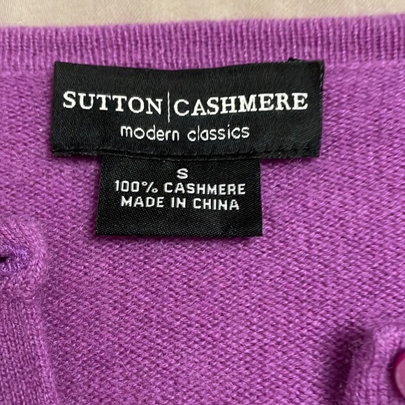 Sutton Cashmere from Bloomingdales NYC - Picture 2 of 5